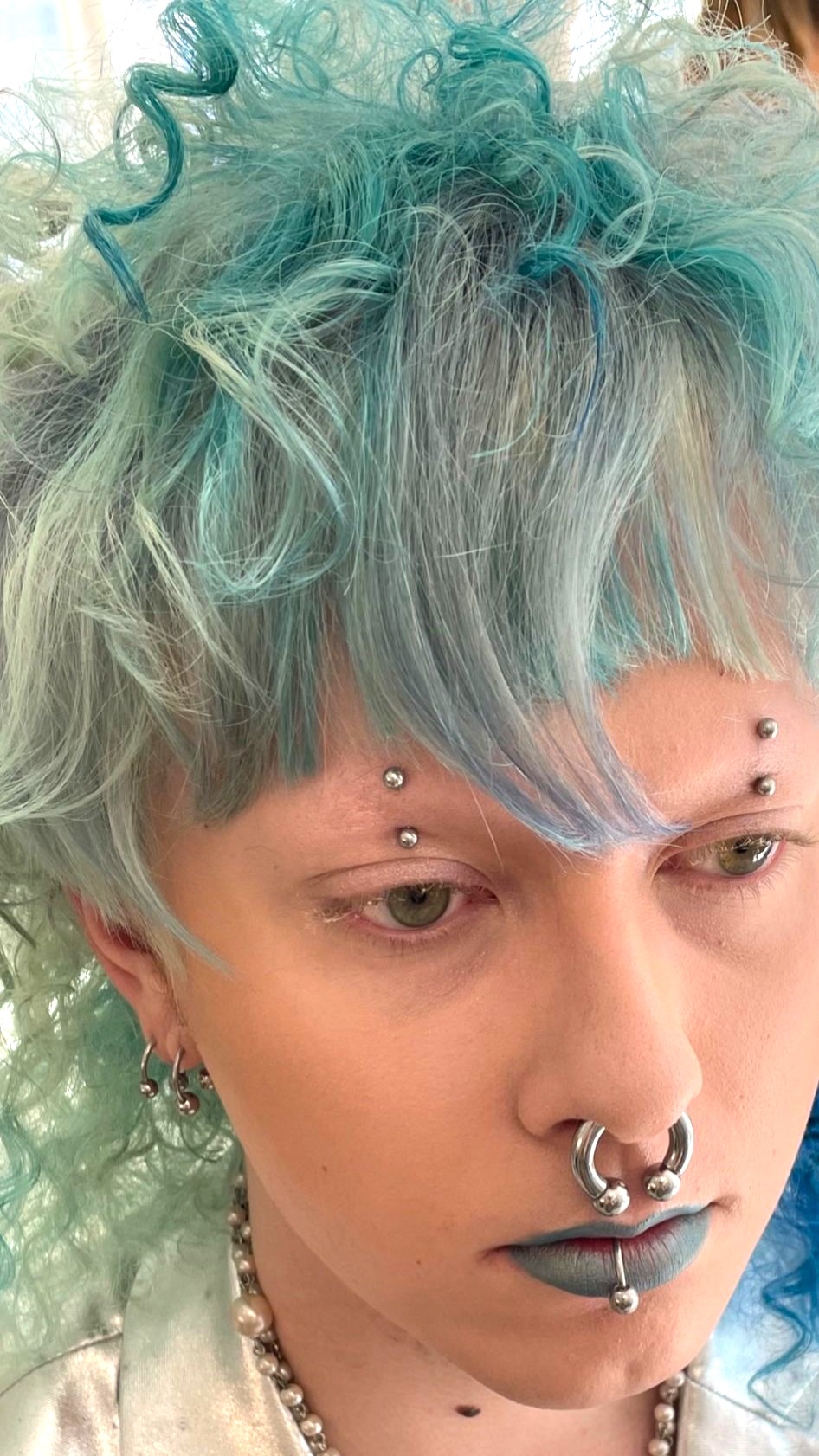 Studio Image portfolio pastel mint green